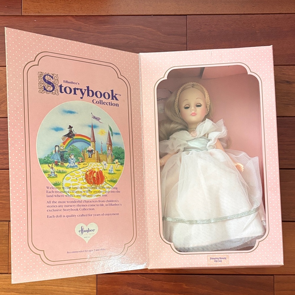 Sleeping Beauty Effanbee Storybook Collection Doll - White and Silver